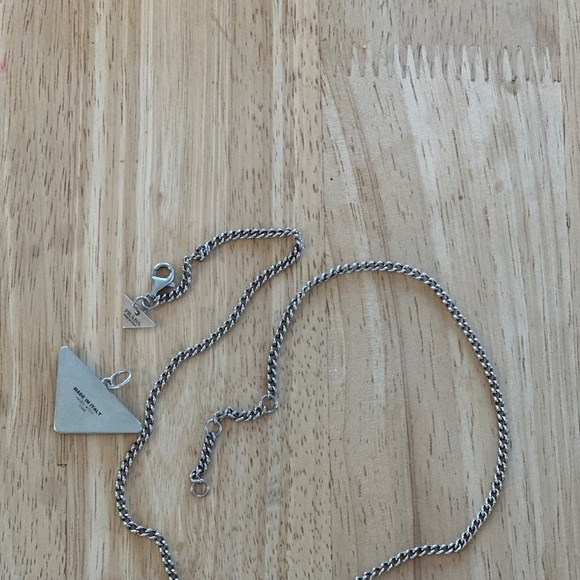 Prada Triangle Necklace - Picture 2 of 5